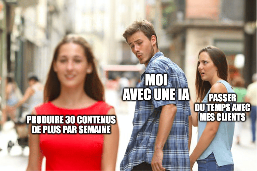 Le temps gagné par l’IA, comprendre ses clients, 30 posts de plus par semaine